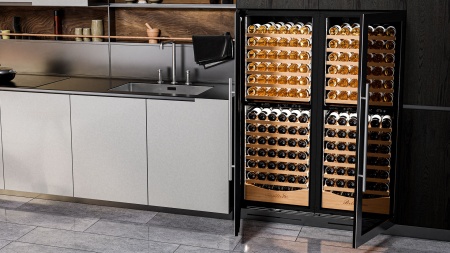 Винный шкаф Meyvel MV141PRO-KST2 компрессорный двухзонный